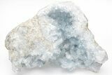 Sky Blue Celestine (Celestite) Crystal Geode Section - Madagascar #210388-3